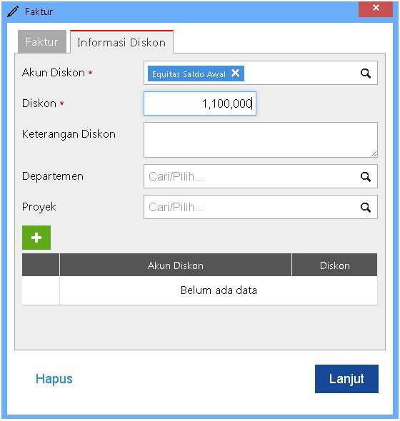 Input Saldo Awal Uang Muka Pembelian di Accurate Online