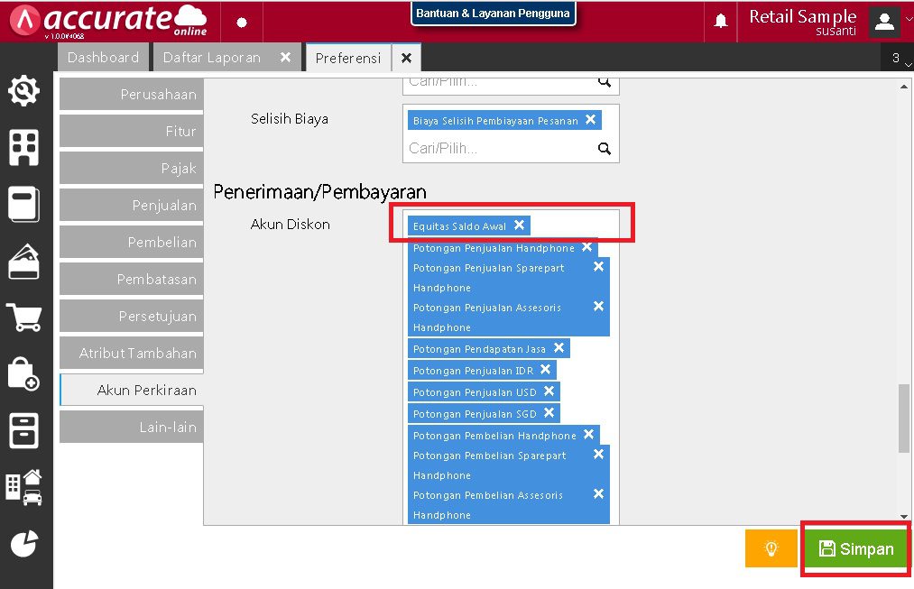 Input Saldo Awal Uang Muka Penjualan di Accurate Online