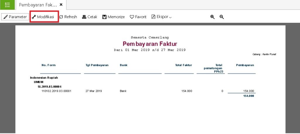 Jumlah Hari Pelunasan Faktur Penjualan di Accurate Online