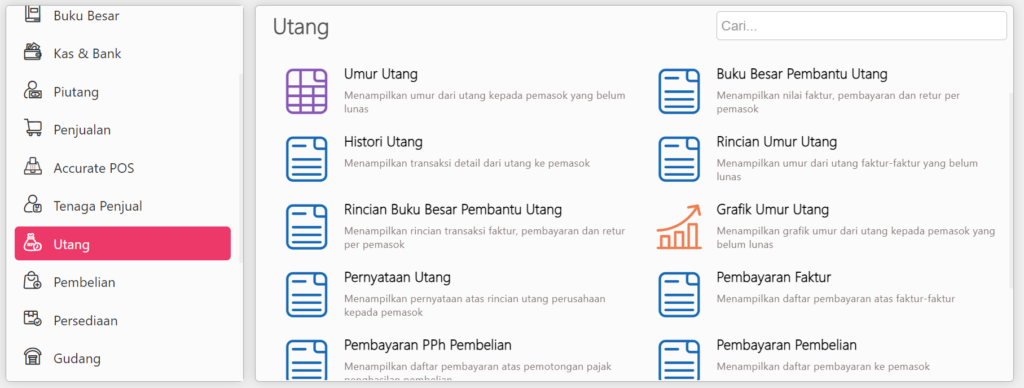 Langkah Langkah Menggunakan Accurate untuk Pabrik Sparepart
