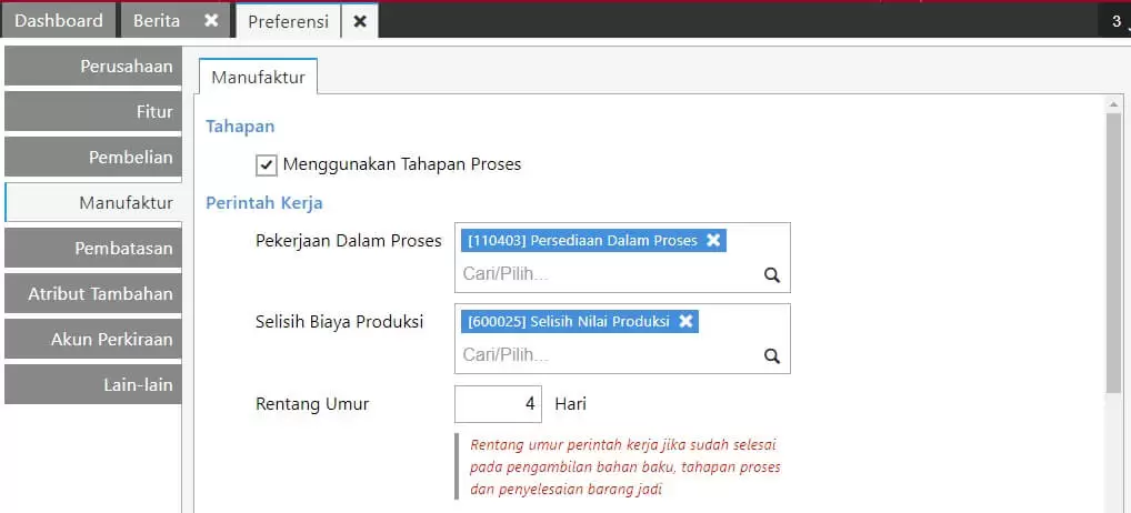 Langkah Langkah Persiapan Accurate Online Manufaktur