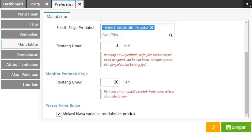 Langkah Langkah Persiapan Accurate Online Manufaktur