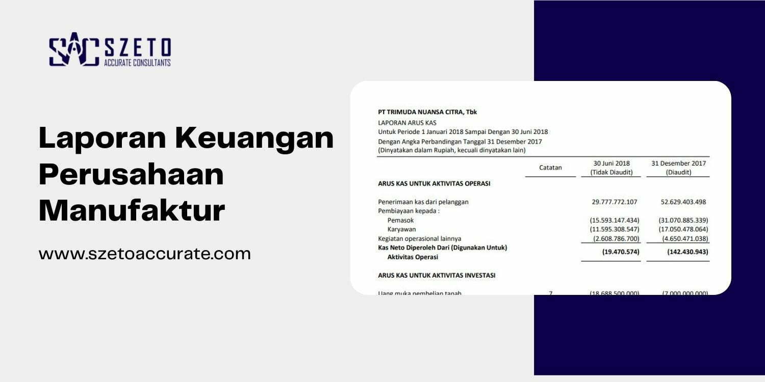 Laporan Keuangan Perusahaan Manufaktur 1