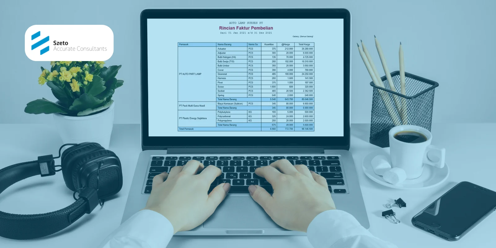 Laporan Pembelian Barang per Pemasok di Accurate Online