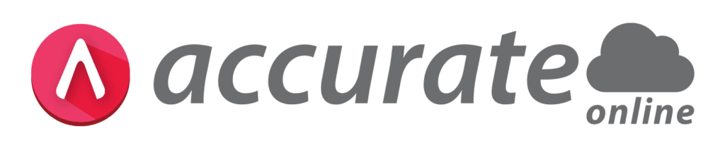 Logo Accurate Online Horizontal Abu abu
