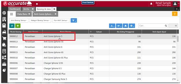 Menampilkan Gambar Barang & Jasa di Desain Cetakan Accurate