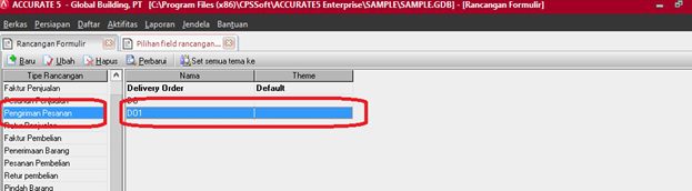 Menampilkan Informasi Berat pada Detail Barang Accurate