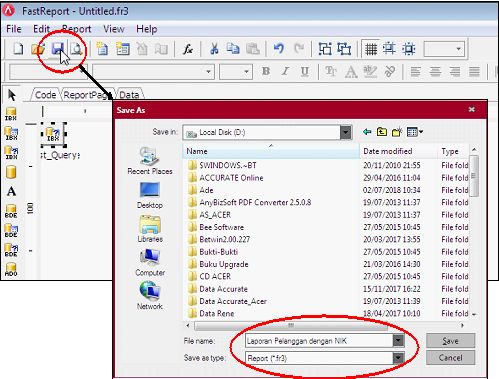 Menampilkan NIK di Laporan Daftar Pelanggan Accurate