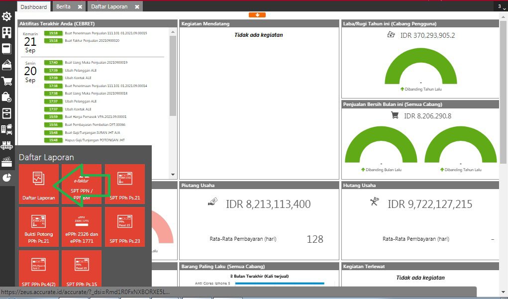 Menampilkan Rumus Skrip Harga Satuan di Accurate Online