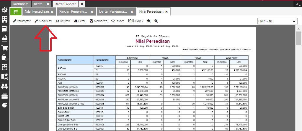 Menampilkan Rumus Skrip Harga Satuan di Accurate Online