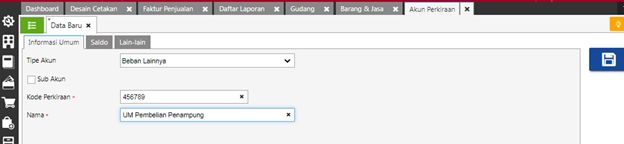 Mencatat Uang Muka Pembelian Barang di Accurate Online