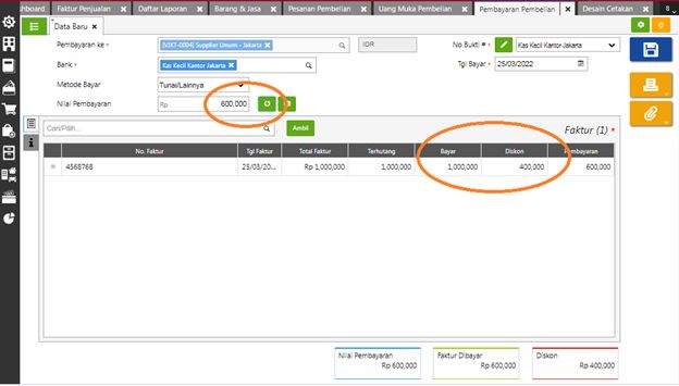 Mencatat Uang Muka Pembelian Barang di Accurate Online