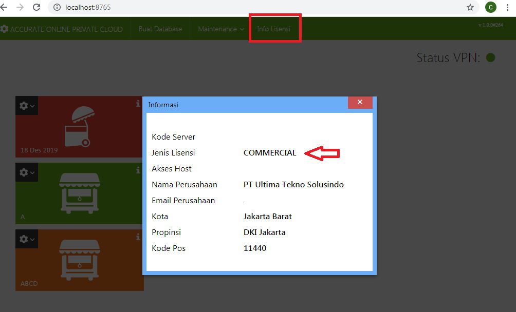 Mengatasi Accurate Online Private Cloud Tidak Bisa Diakses