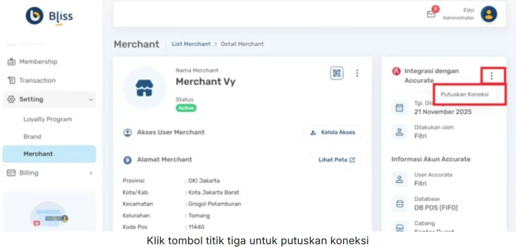 Mengatasi Error Saat Integrasi Accurate Online Dengan Bliss 4