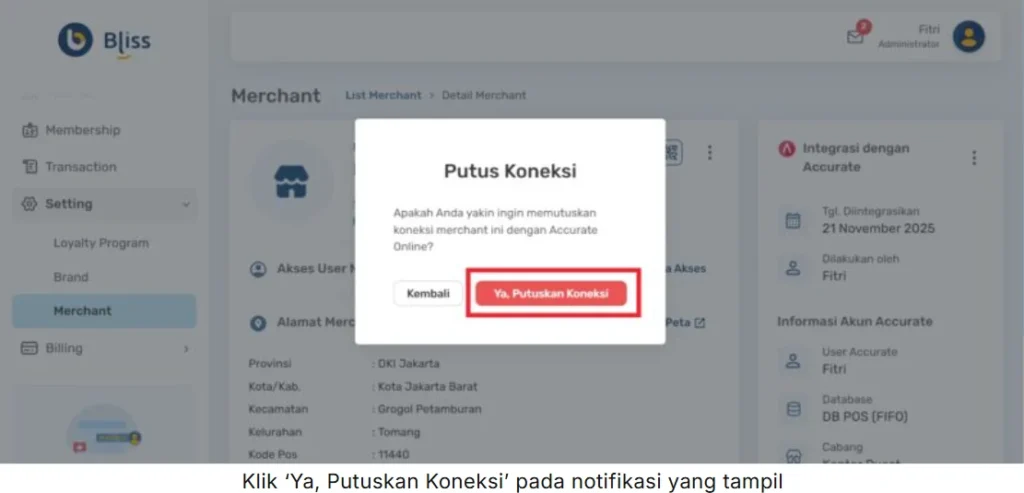 Mengatasi Error Saat Integrasi Accurate Online Dengan Bliss 5