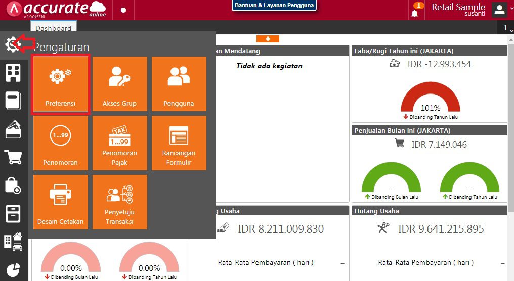 Mengembalikan Uang Muka Penjualan Pembelian di Accurate