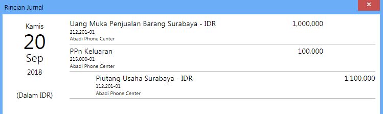 Mengembalikan Uang Muka Penjualan Pembelian di Accurate