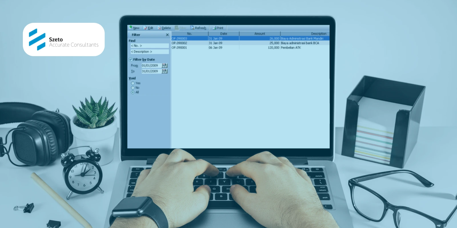 Mengubah dan Menghapus Formulir Payment di Accurate