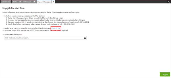 Menonaktifkan Pelanggan Sekaligus Banyak di Accurate Online