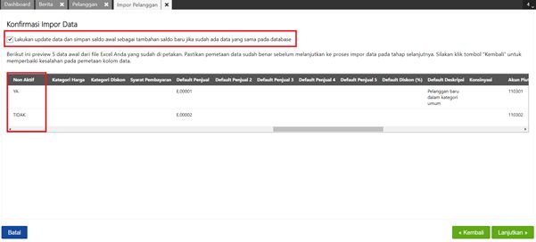 Menonaktifkan Pelanggan Sekaligus Banyak di Accurate Online