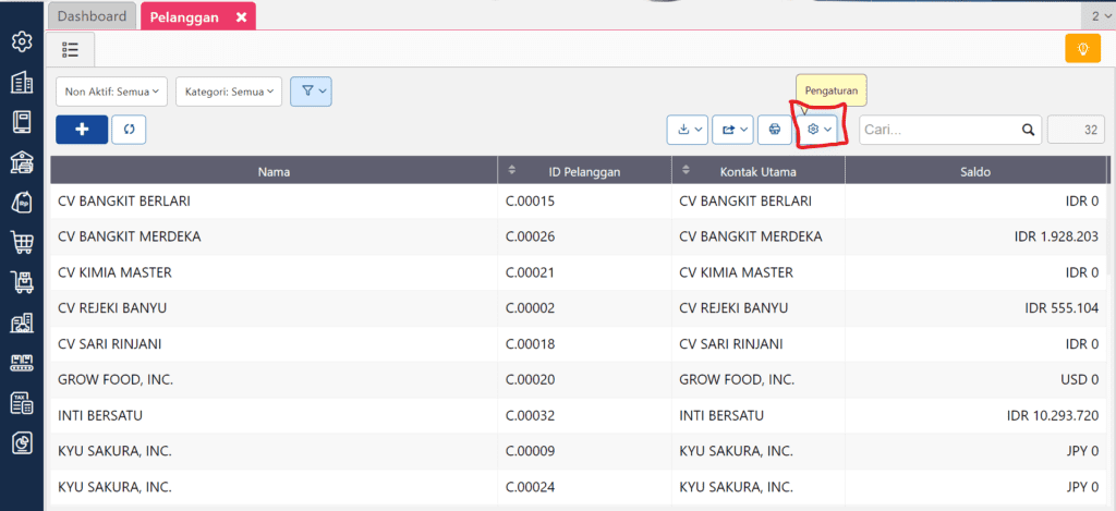 Menonaktifkan Pelanggan Sekaligus Banyak di Accurate Online
