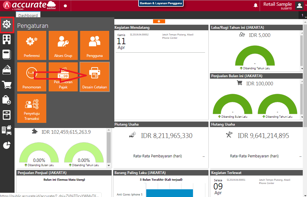 Nama Penyetuju Transaksi Faktur Penjualan Accurate Online