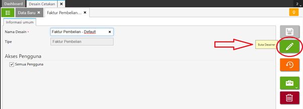 Nilai Uang Muka Pembelian di Cetakan Faktur Accurate Online