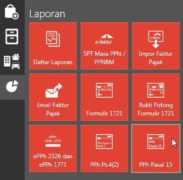 PPh untuk Pelayaran dan Penerbangan di Accurate Online
