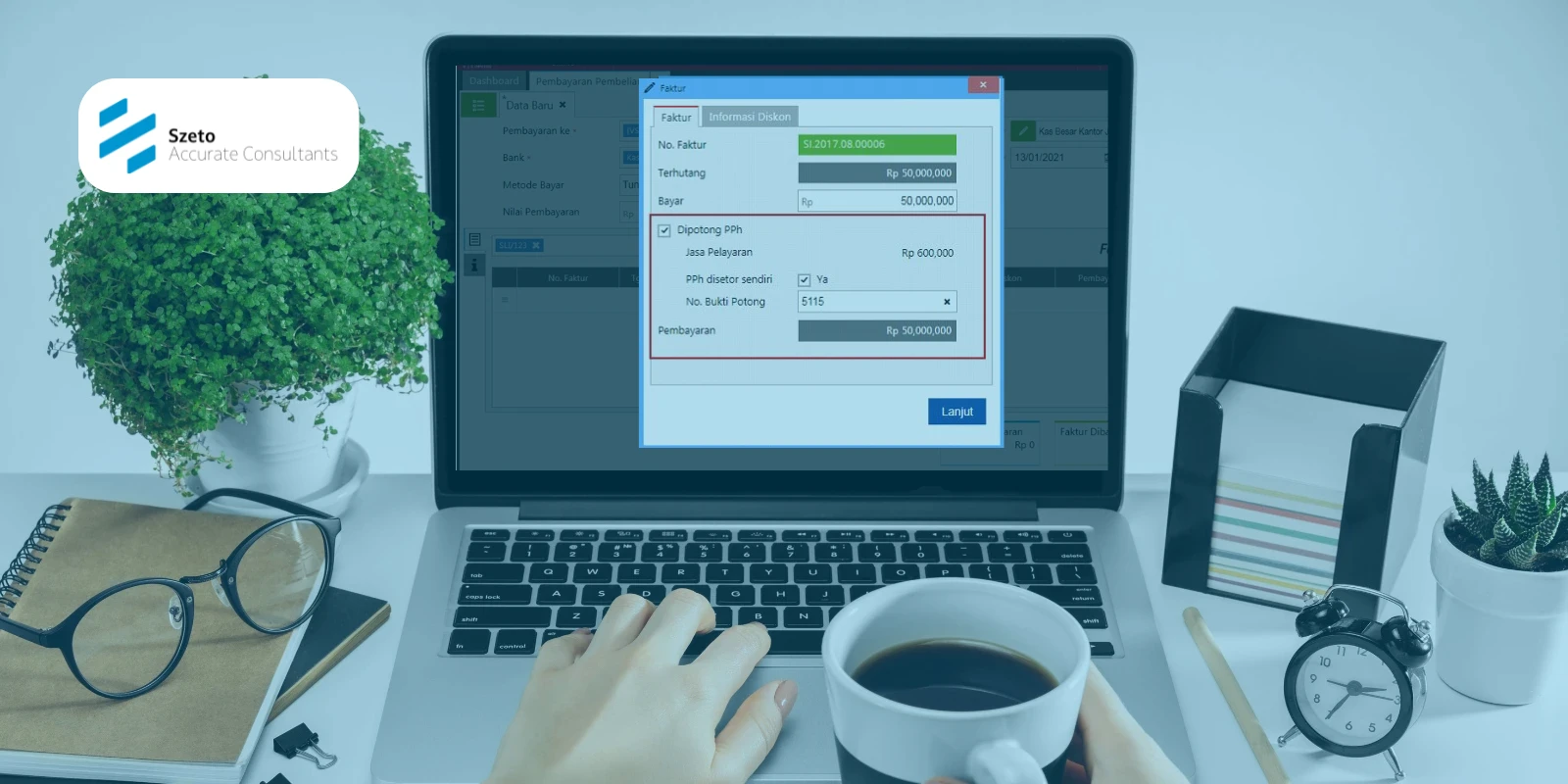PPh untuk Pelayaran dan Penerbangan di Accurate Online