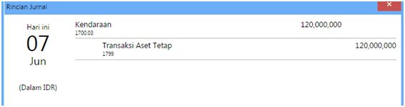 Pembelian Aset Tetap dengan Cicilan di Accurate Online