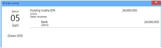 Pembelian Aset Tetap dengan Cicilan di Accurate Online