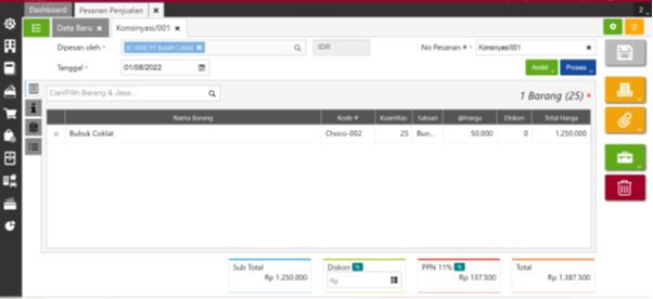 Pencatatan Retur atas Penjualan Konsinyasi Accurate Online