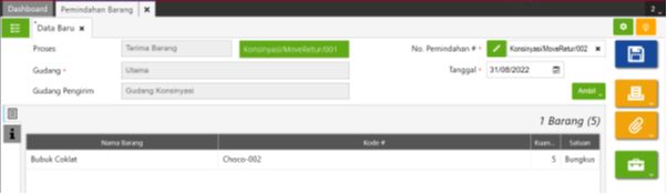 Pencatatan Retur atas Penjualan Konsinyasi Accurate Online