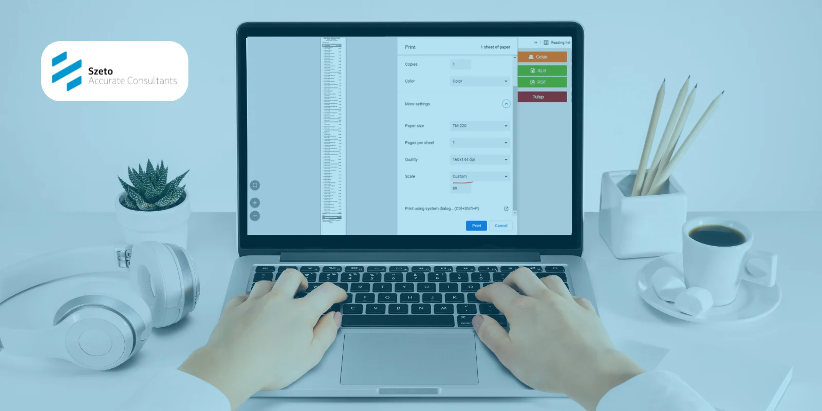 Pengaturan Printer Thermal Dot Matrix di Accurate Online