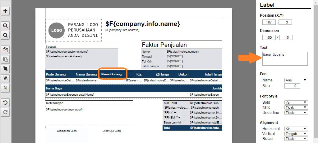 Penggunaan Kolom Karakter Barang & Jasa di Accurate Online