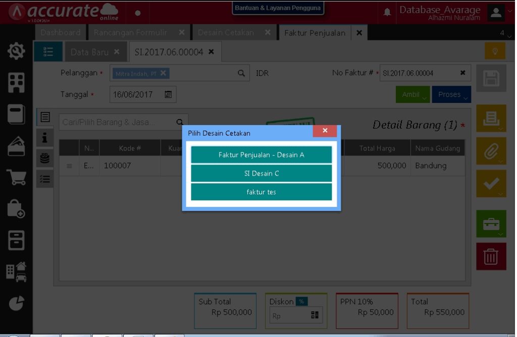 Penggunaan Kolom Karakter Barang & Jasa di Accurate Online