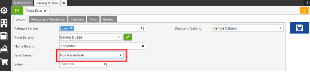 Penjualan Aset Kena PPN dan Tidak Tunai di Accurate Online