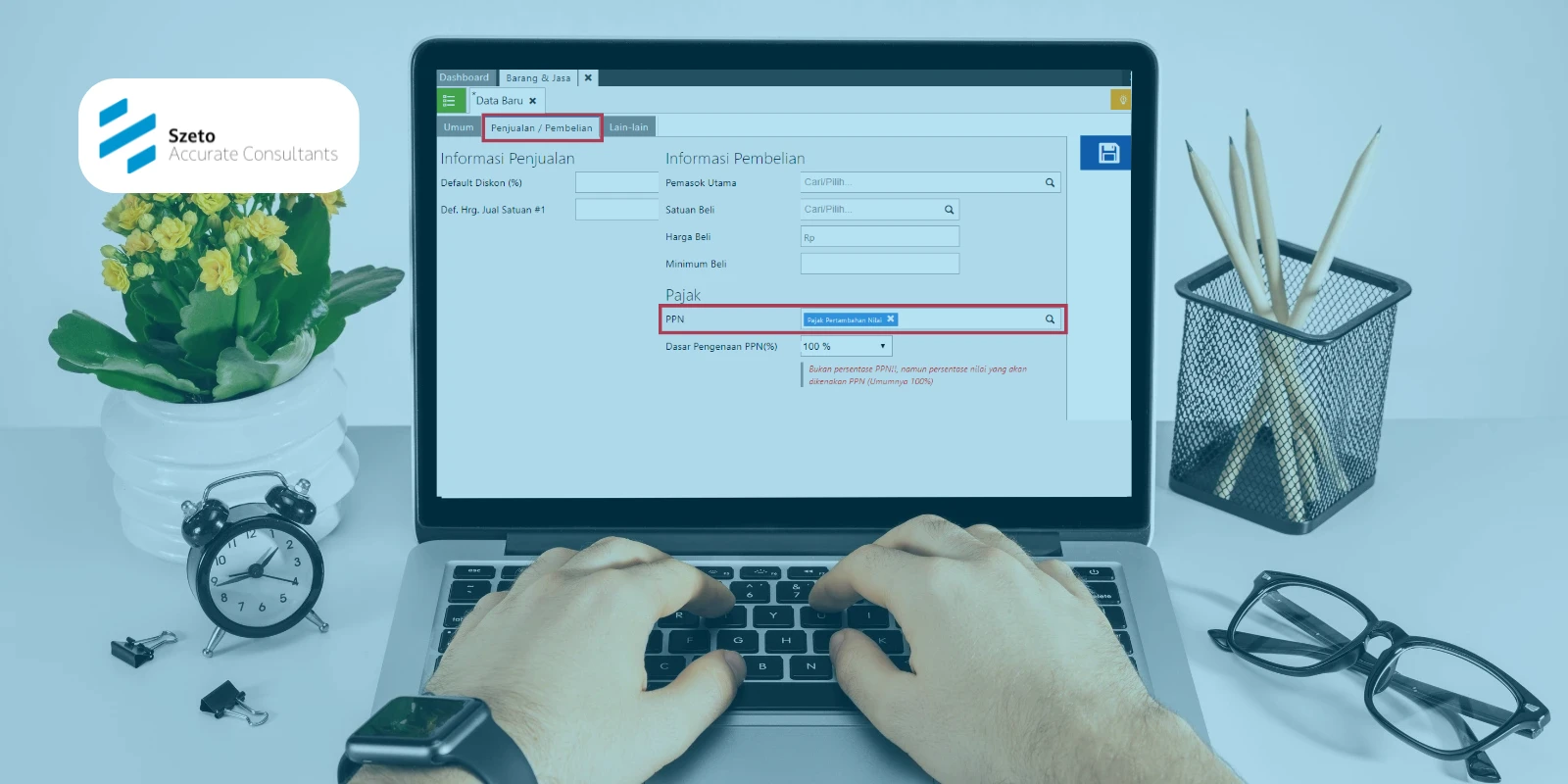 Penjualan Aset Kena PPN dan Tidak Tunai di Accurate Online