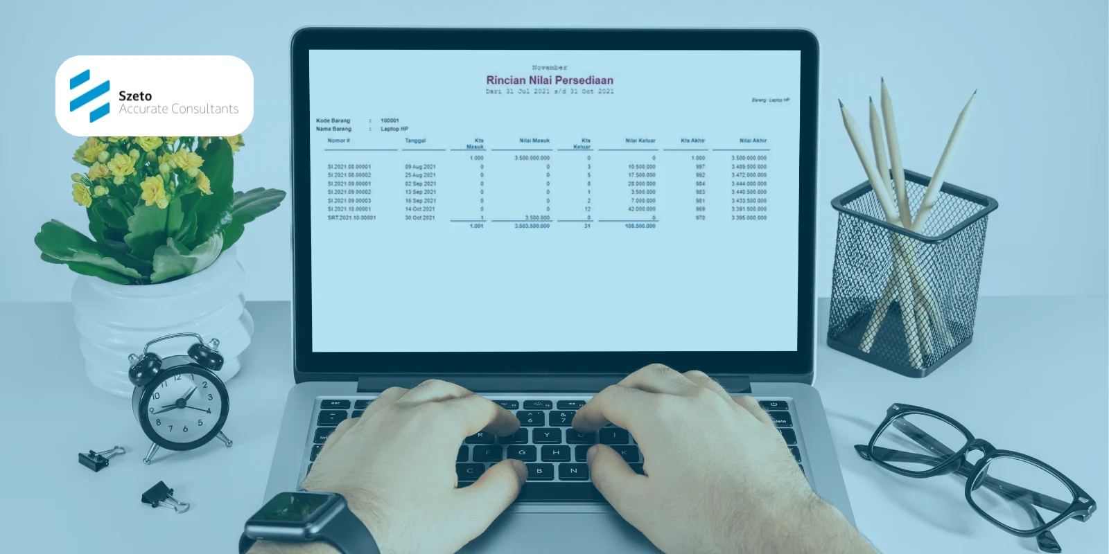 Perhitungan Jual di Laporan Stok Penjualan Accurate Online