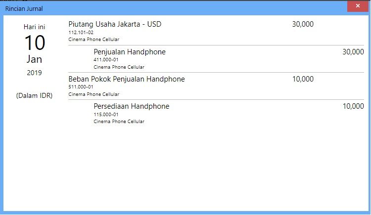Perhitungan Selisih Kurs Mata Uang Asing di Accurate Online