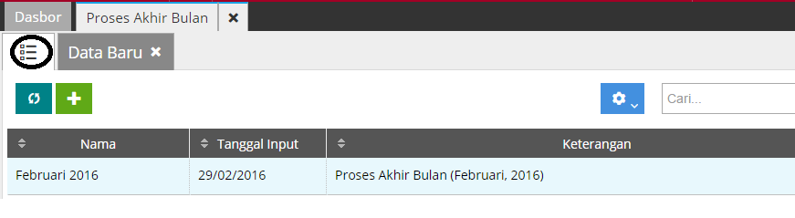 Proses Akhir Bulan di Accurate Online