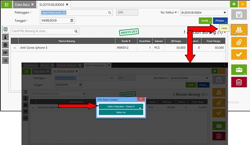 Satuan Barang di Cetakan Faktur Penjualan Accurate Online