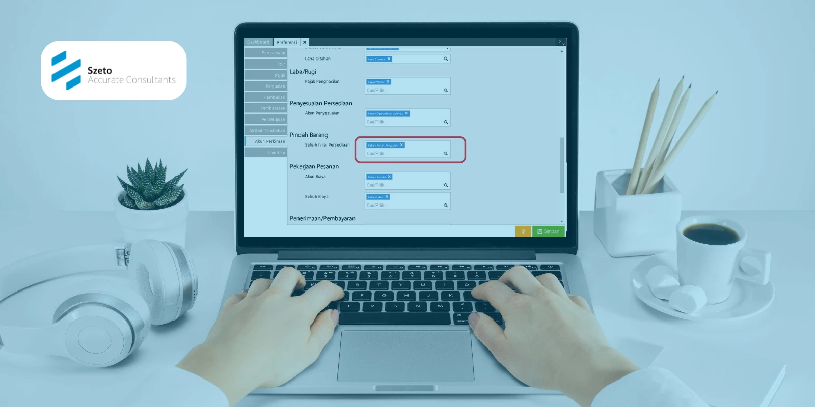 Selisih Nilai di Transaksi Pindah Barang Accurate Online