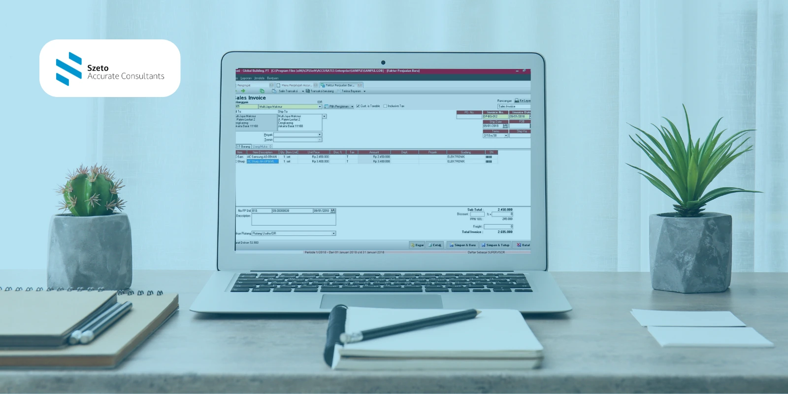 Software Akuntansi Accurate untuk Perusahaan Manufaktur