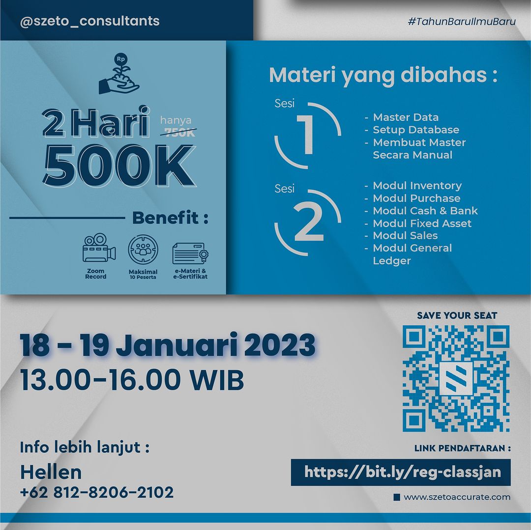 Szeto Classroom Januari 2023