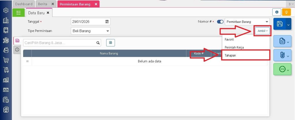 Tahap Pengelolaan Subkon Biaya Produksi Di Accurate Online 3