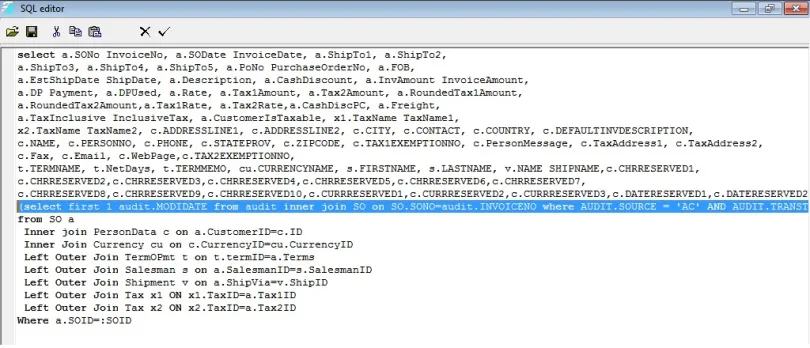 Tanggal dan Jam Input Transaksi di Preview SO Accurate