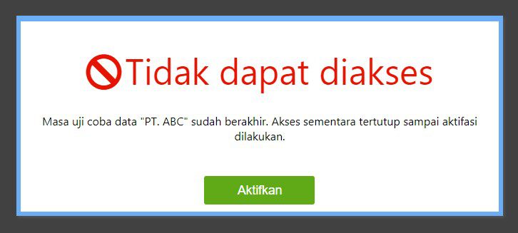 Tidak Dapat Diakses