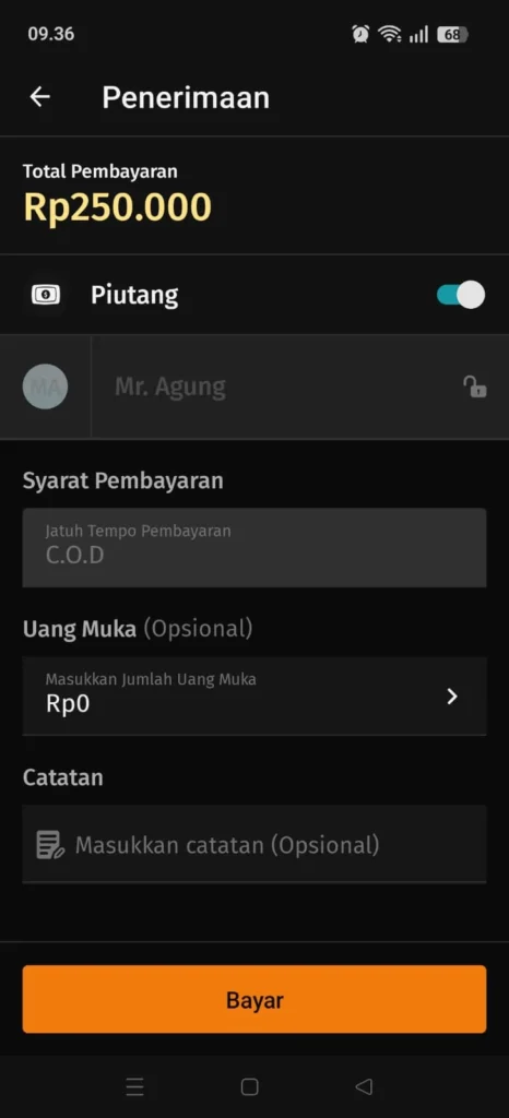 Tidak Dapat Mengubah Syarat Bayar Piutang Di Accurate Pos 1