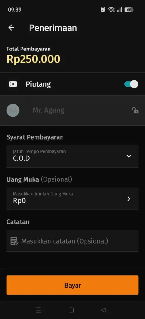 Tidak Dapat Mengubah Syarat Bayar Piutang Di Accurate Pos 6
